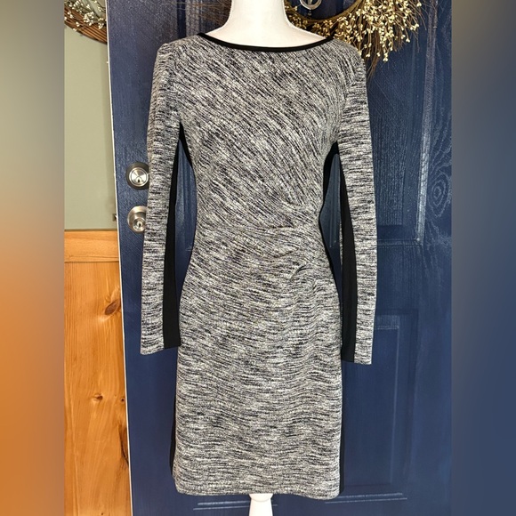 RALPH LAUREN NWT Elegant Cinch Waist Black & White Dress –  Size 8 - Picture 1 of 13